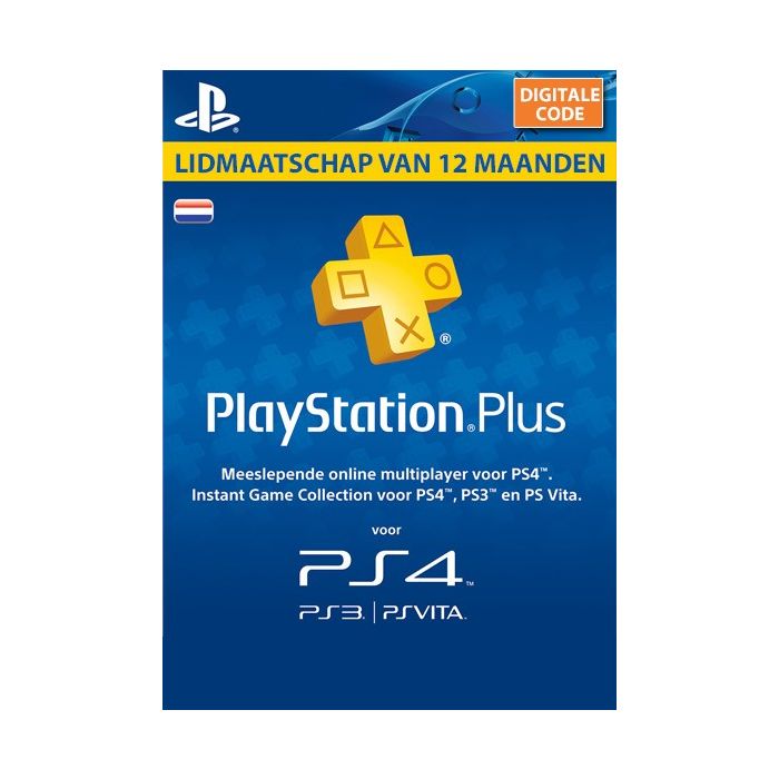Playstation Plus 1 Jaar Kopen Online - PS Plus Online PS3/PS4
