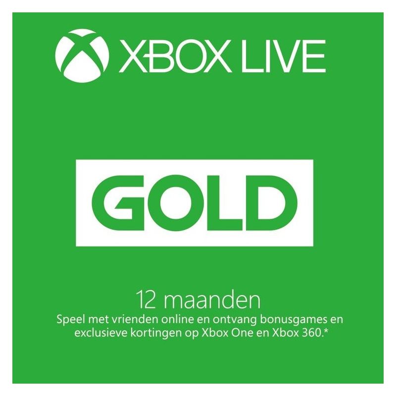 ambulance Donau Aanzetten Xbox Live 12 Maanden Kopen - Laagste,Goedkoopste prijs Live Gold Code/Kaart