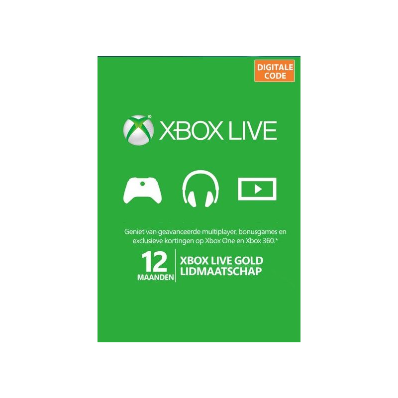 wakker worden slikken Informeer Xbox Live 12 Maanden Kopen - Laagste,Goedkoopste prijs Live Gold Code/Kaart